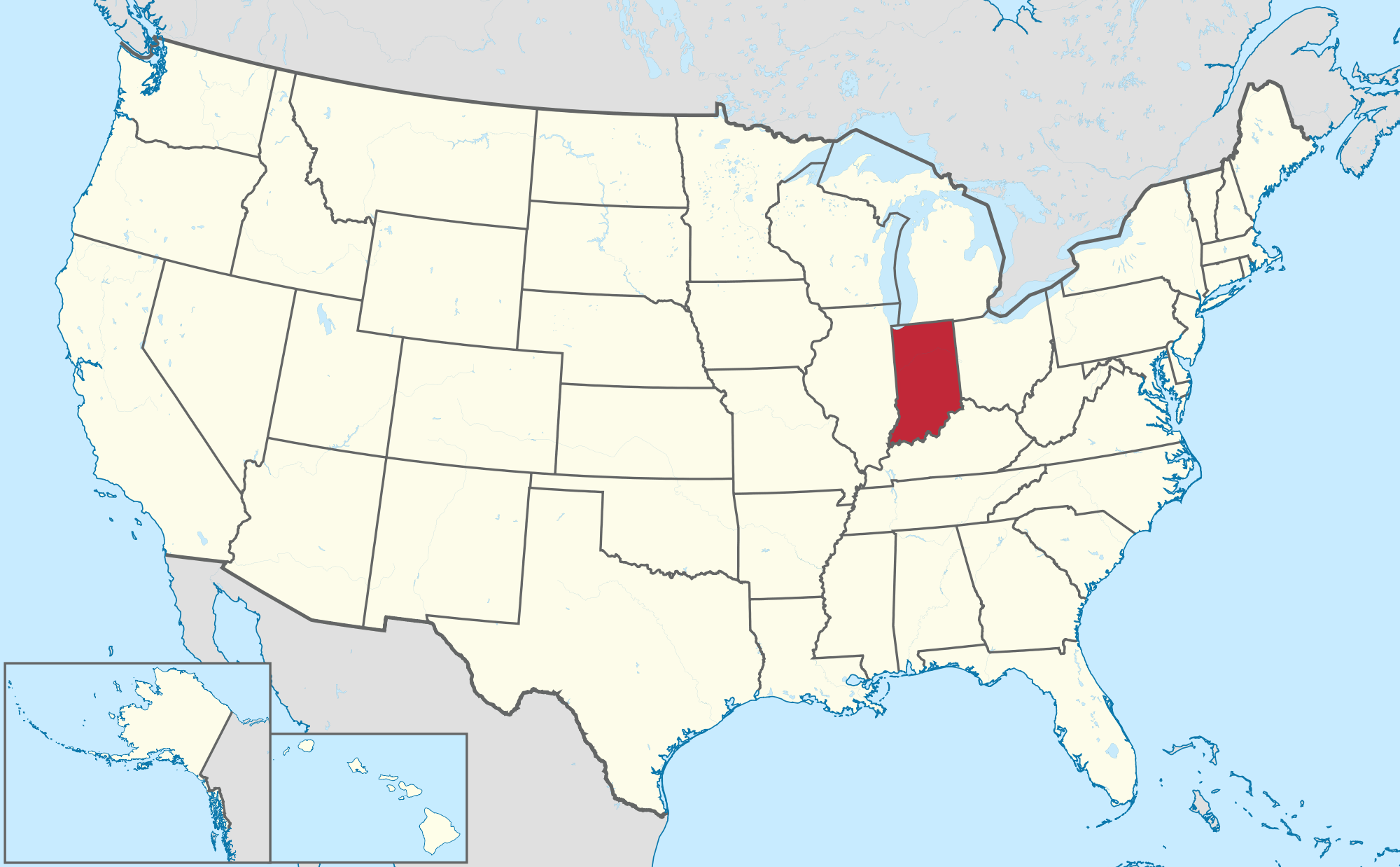 Indiana Map