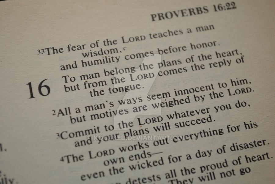 Book of Proverbs in the Bible