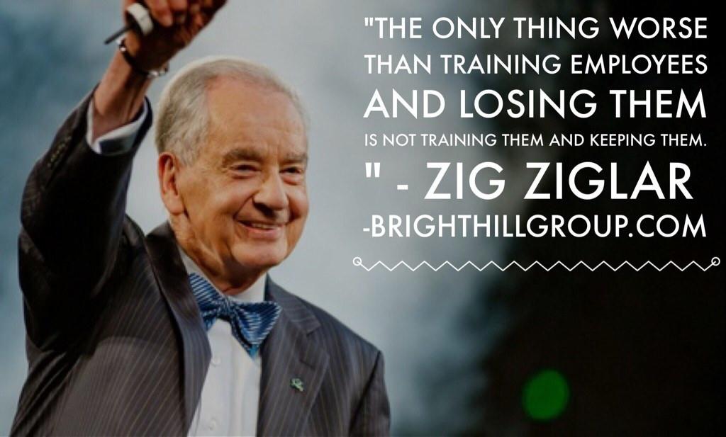 Zig Ziglar I believe in Christmas - train employees