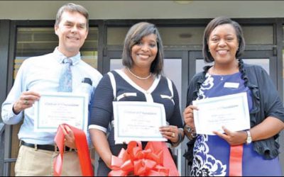 Gauntlet entrepreneurs hold ribbon-cuttings at the HIVE