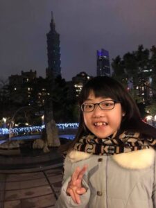 Eleanor Chen by Taipei 101